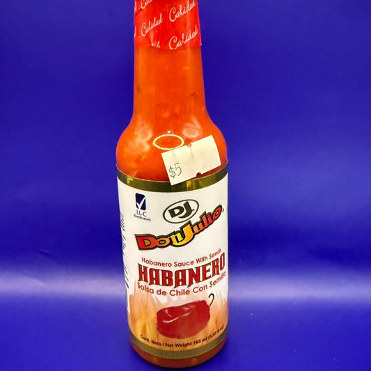 Salsa de chile Habanero