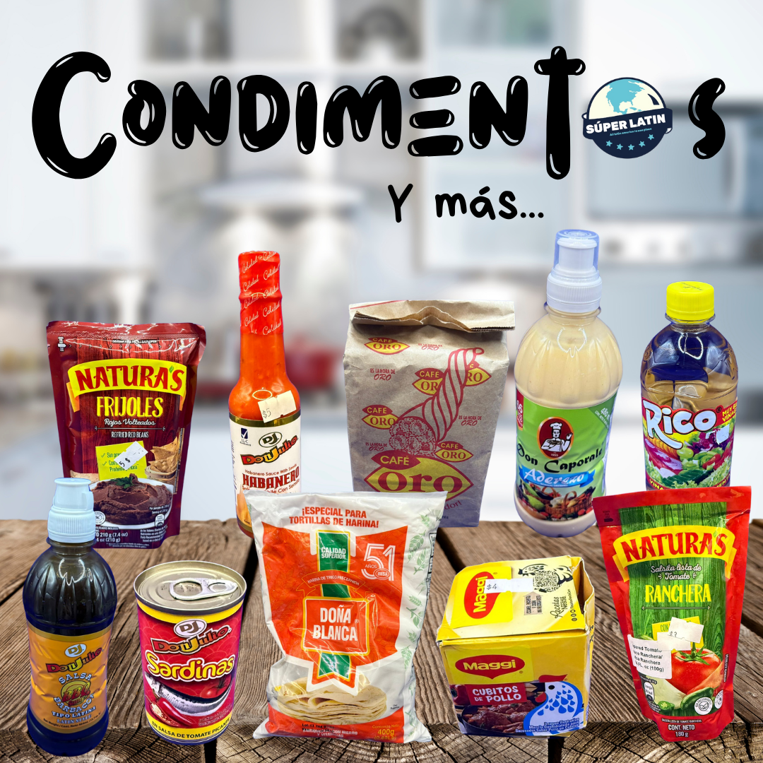 Condimentos y más