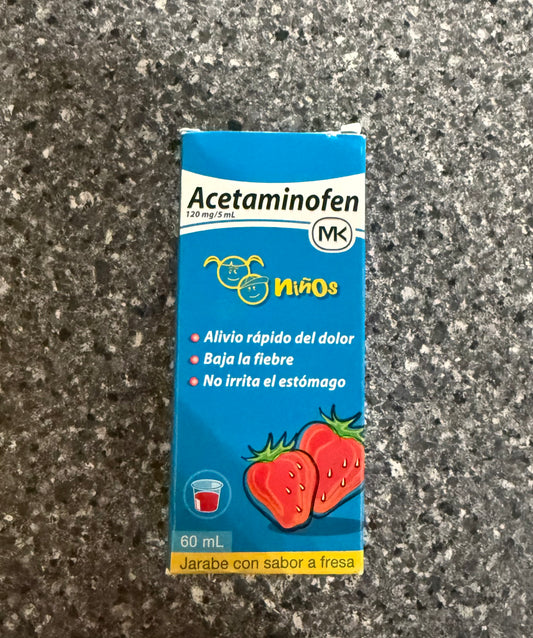 Acetaminofen Mk