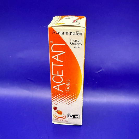 Acetaminofén gotas